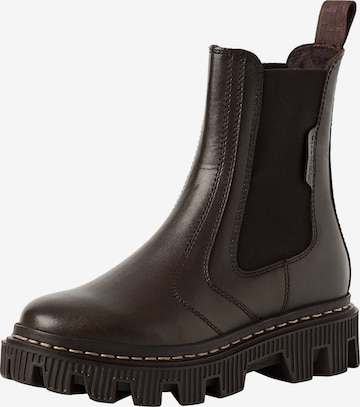 Chelsea Boots Tamaris en marron : devant