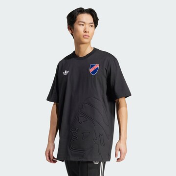 ADIDAS ORIGINALS T-Shirt  'Colo-Colo Anniversary' in Schwarz: Vorderseite