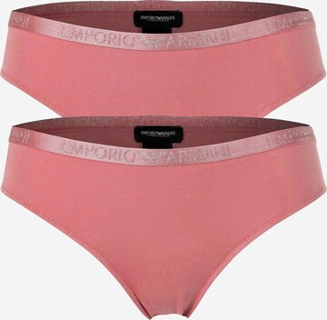 Emporio Armani Slip in Pink: predná strana