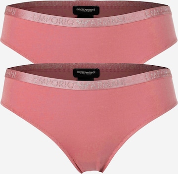 Emporio Armani Slip in Roze: voorkant