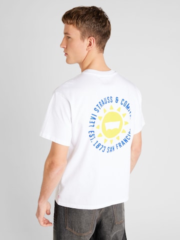 LEVI'S ® T-shirt 'LSE Vintage Fit GR Tee' i vit: framsida