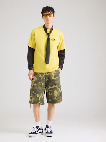 VANS - Camiseta 'DOUBLE STANDARD' en amarillo