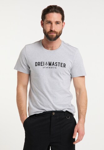 DreiMaster Vintage Shirt in Grey: front