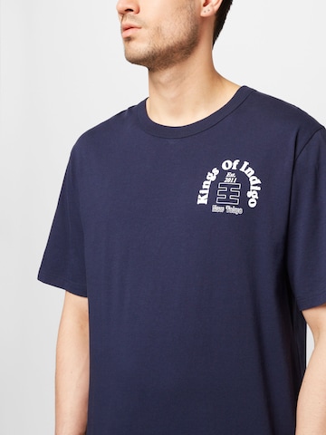 Kings Of Indigo T-Shirt 'SARGON' in Blau