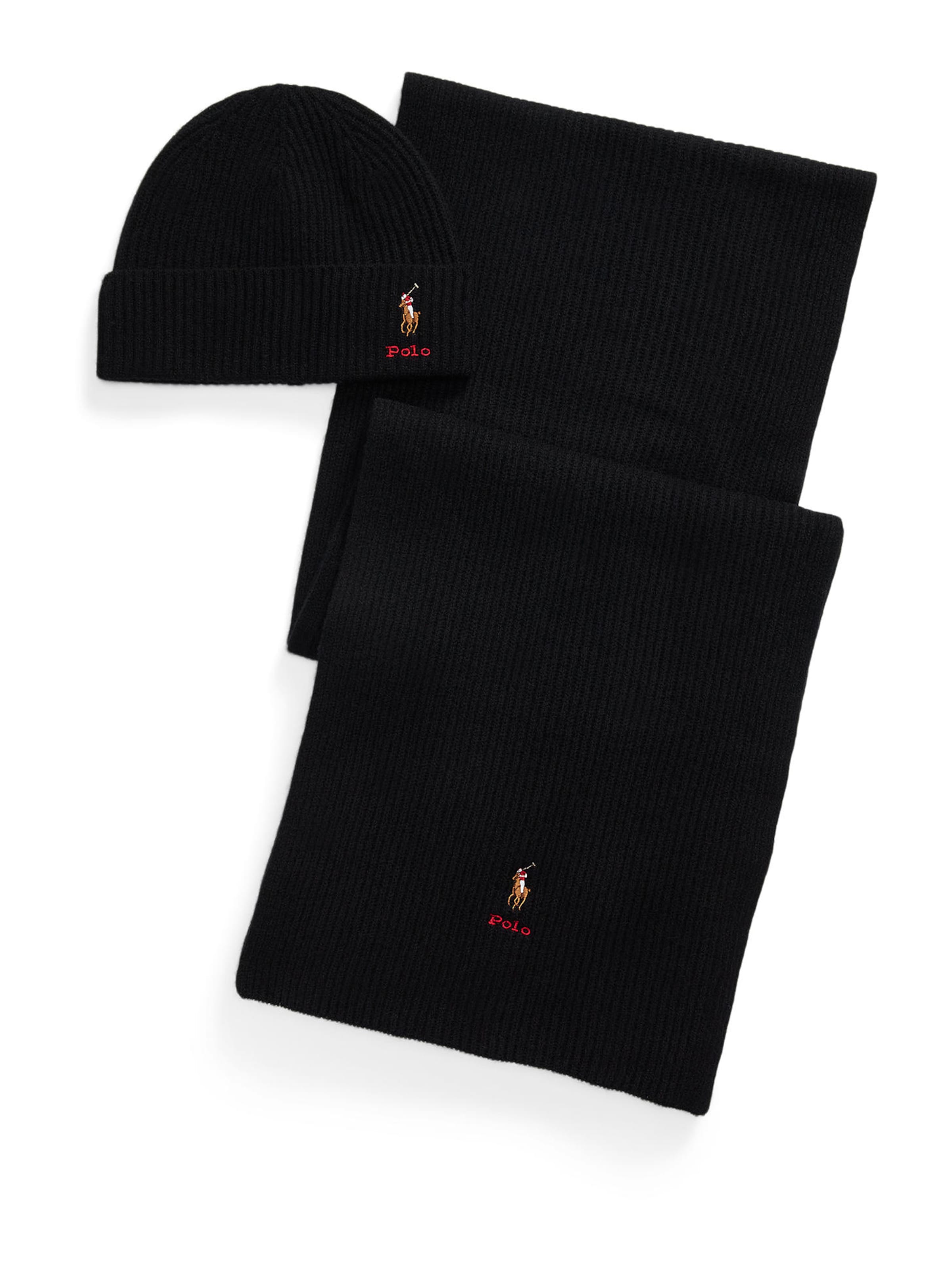 Berretto di Polo Ralph Lauren in nero: frontale