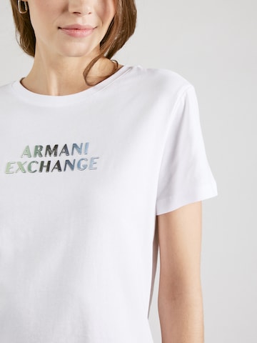 ARMANI EXCHANGE - Camiseta en blanco