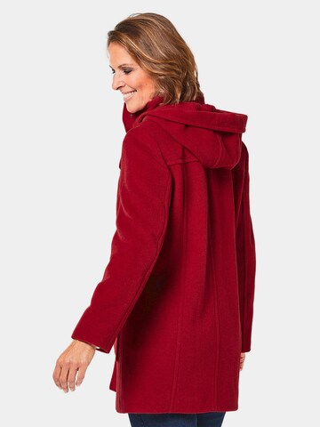 Goldner Between-Seasons Coat in Red