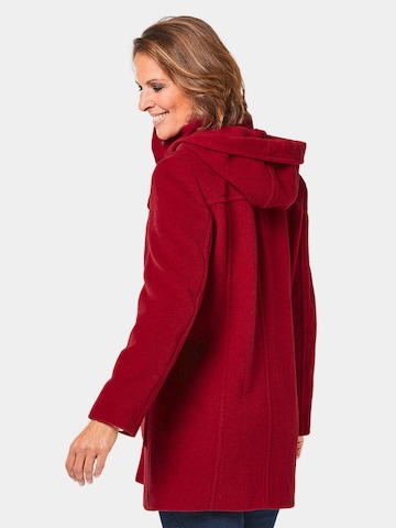 Goldner Between-Seasons Coat in Red