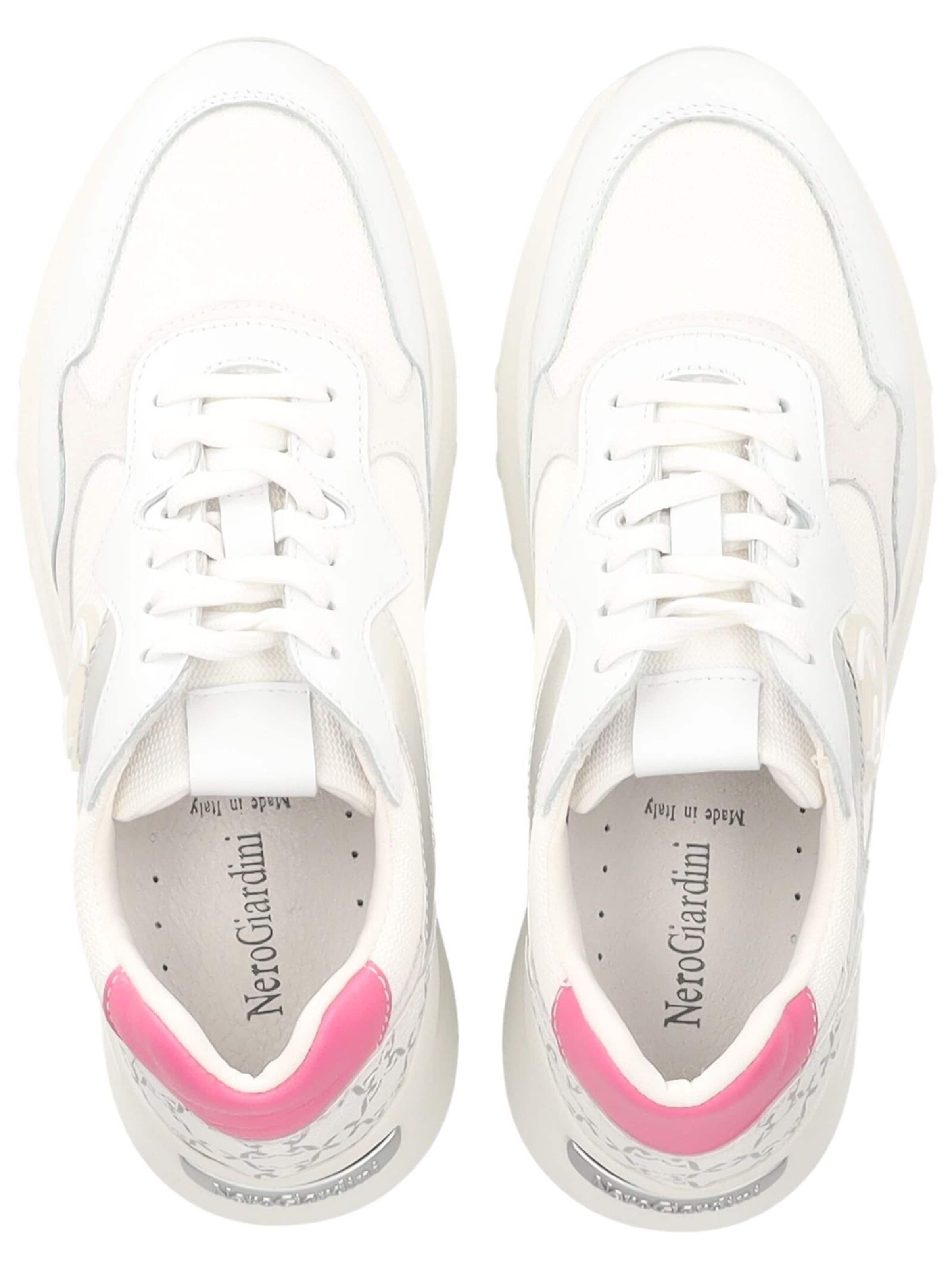 Nero Giardini Platform trainers in White