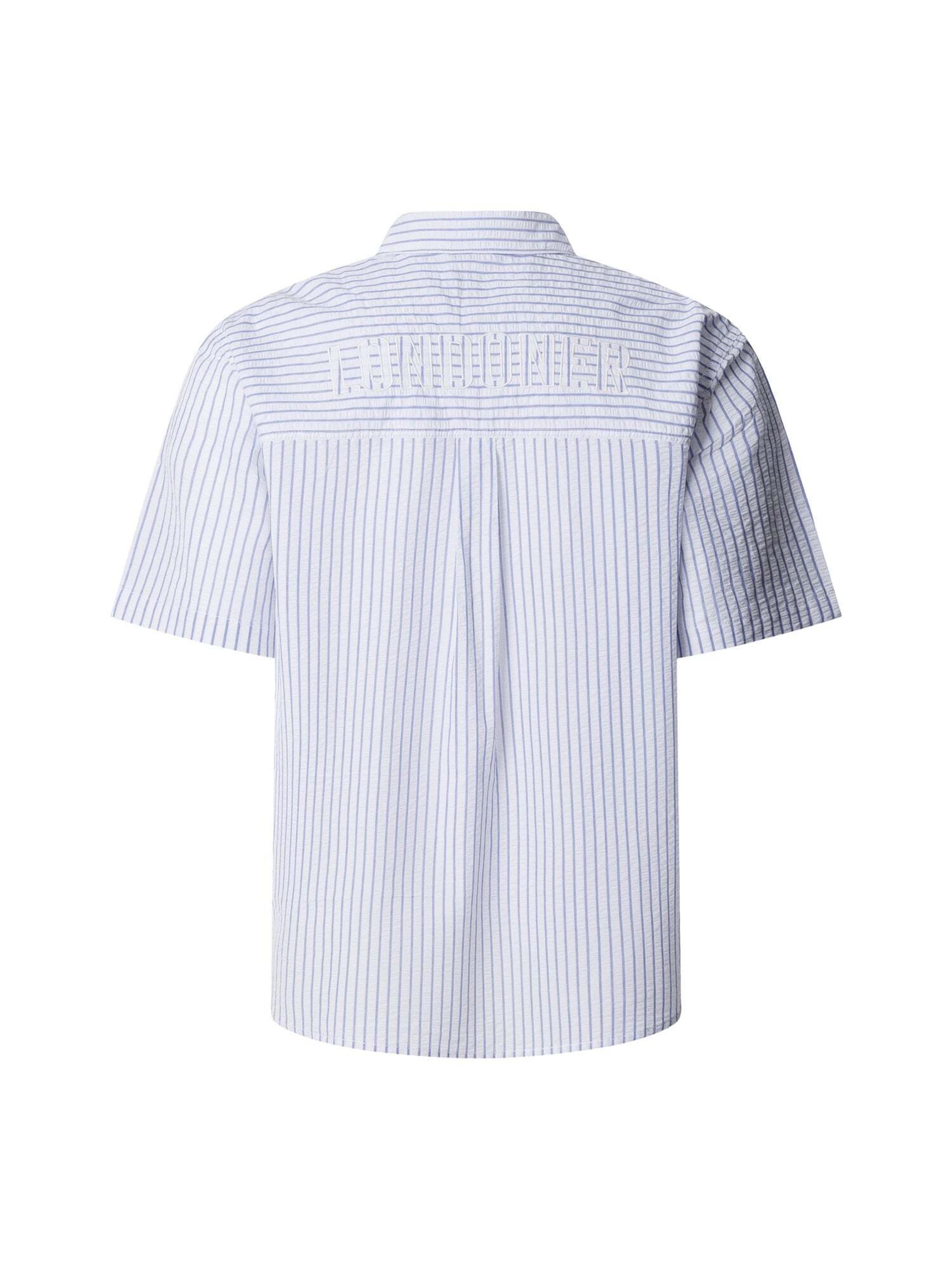 Pepe Jeans Comfort fit Button Up Shirt 'Ronnier' in White