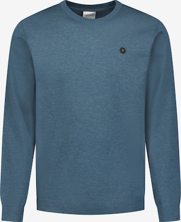 No Excess Pullover in Blau: Vorderseite