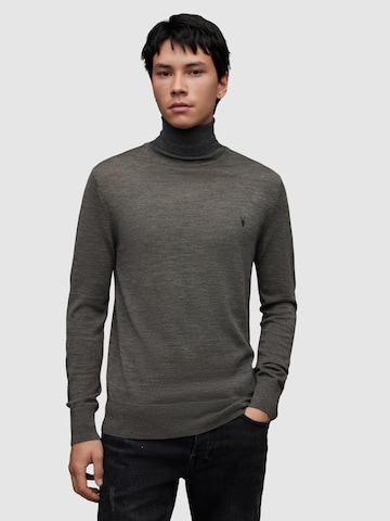 AllSaints Sweater in Grey: front