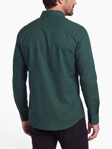 Lindbergh Slim fit Srajca 'Superflex' | zelena barva