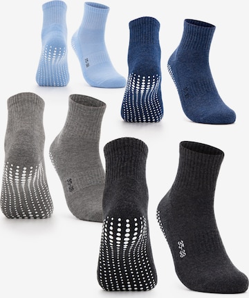 Occulto Sportsocken 'Stopper Madeleine' in Blau: Vorderseite