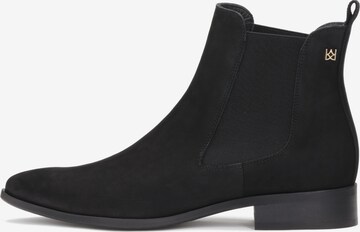 Kazar Chelsea boots in Zwart: voorkant