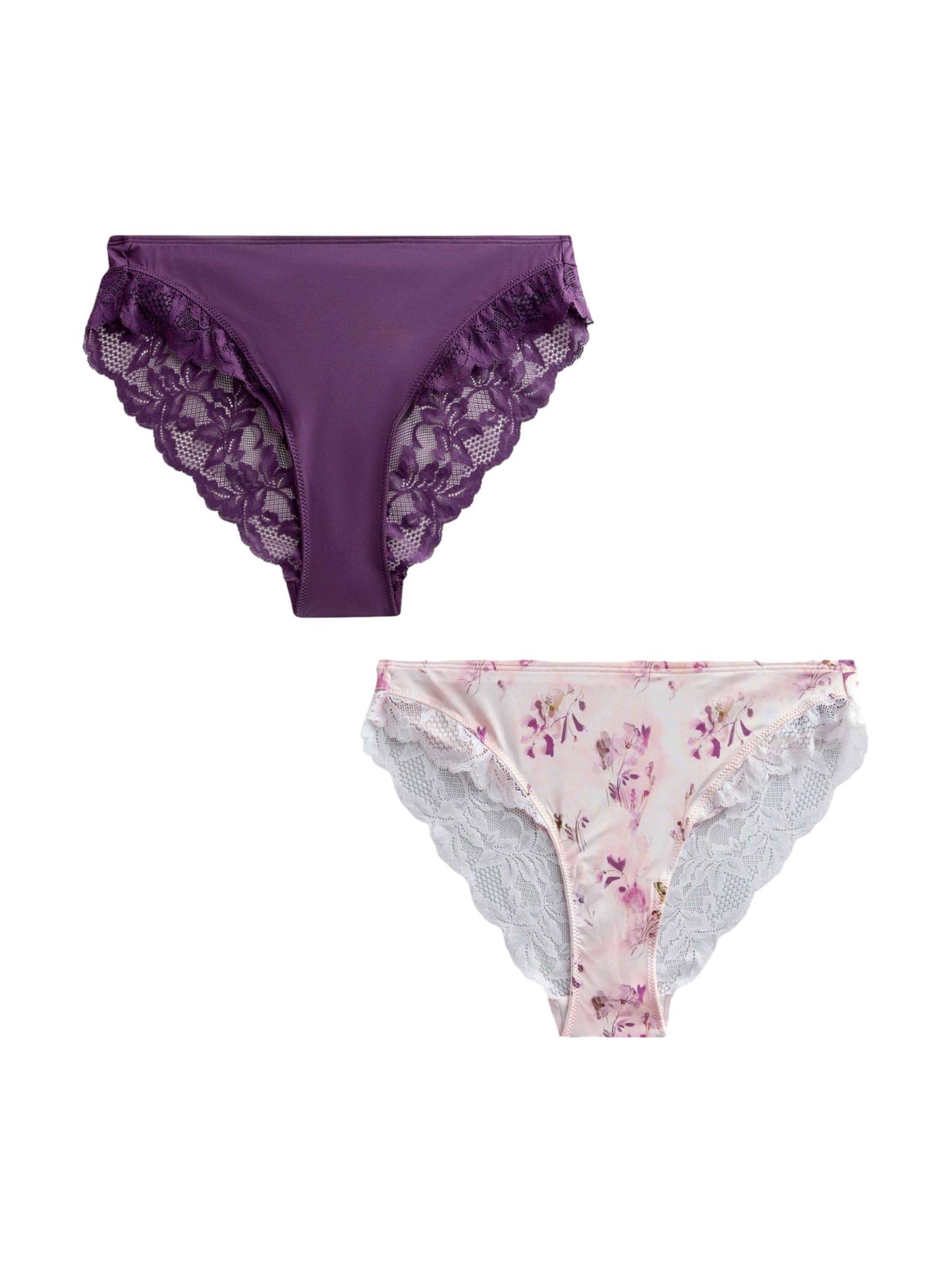 Next Слип в тъмнозелено / лилав / пастелно розово / светлорозово, Преглед на продукта