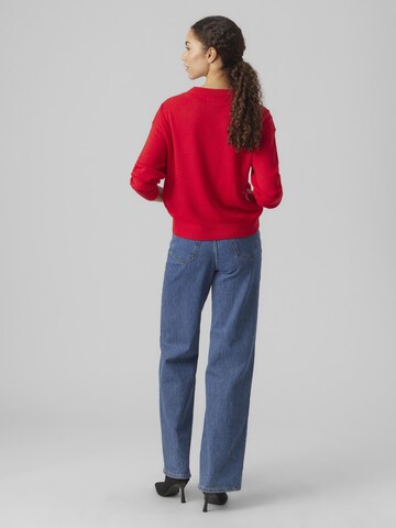 VERO MODA Trui in Rood