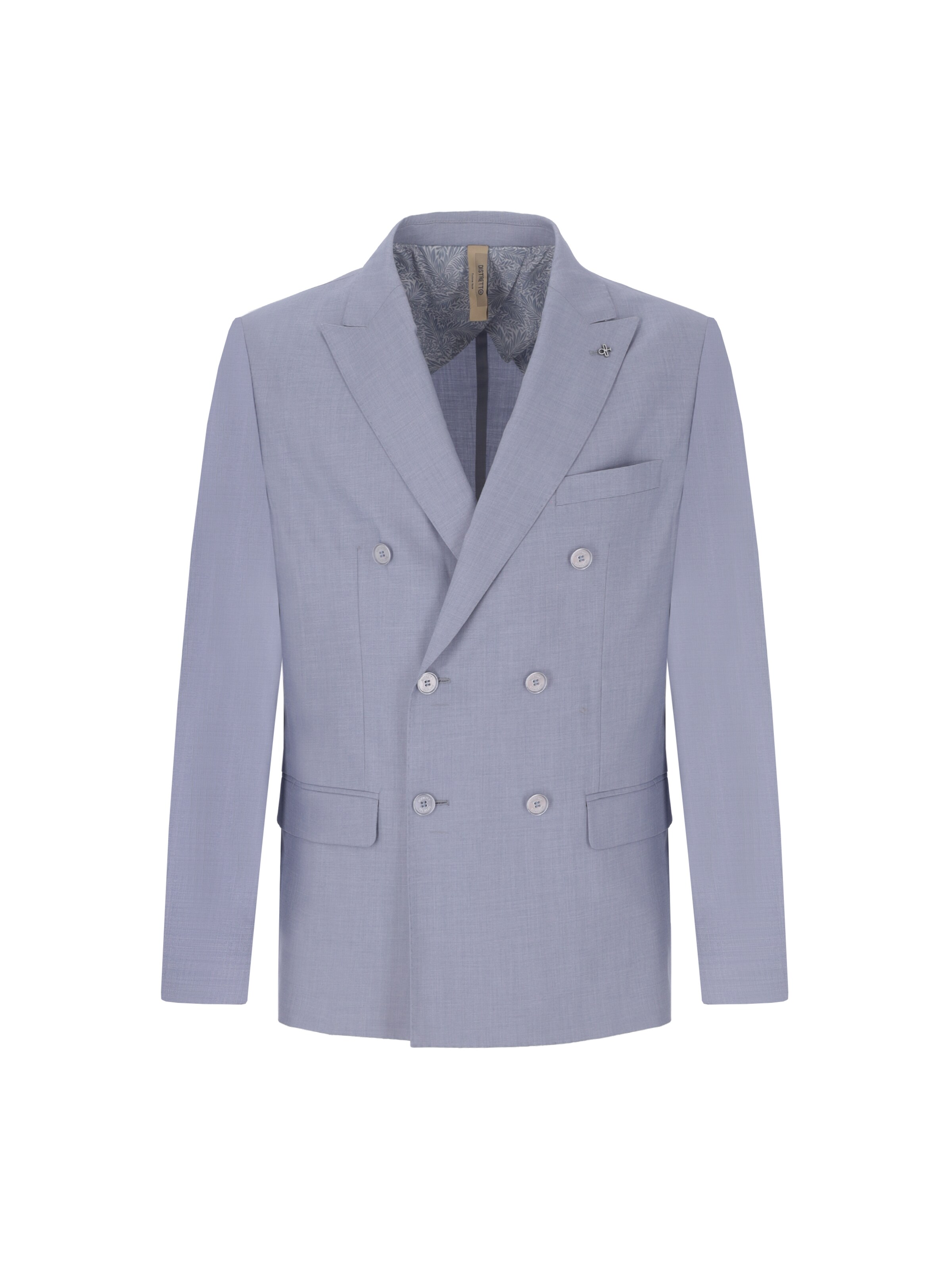 Distretto12 Regular fit Blazer 'Alabastro' in Blue: front