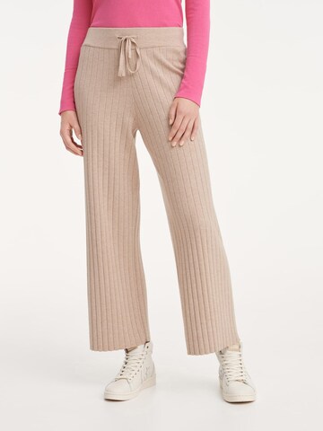 OPUS Loosefit Broek 'Malona' in Beige: voorkant