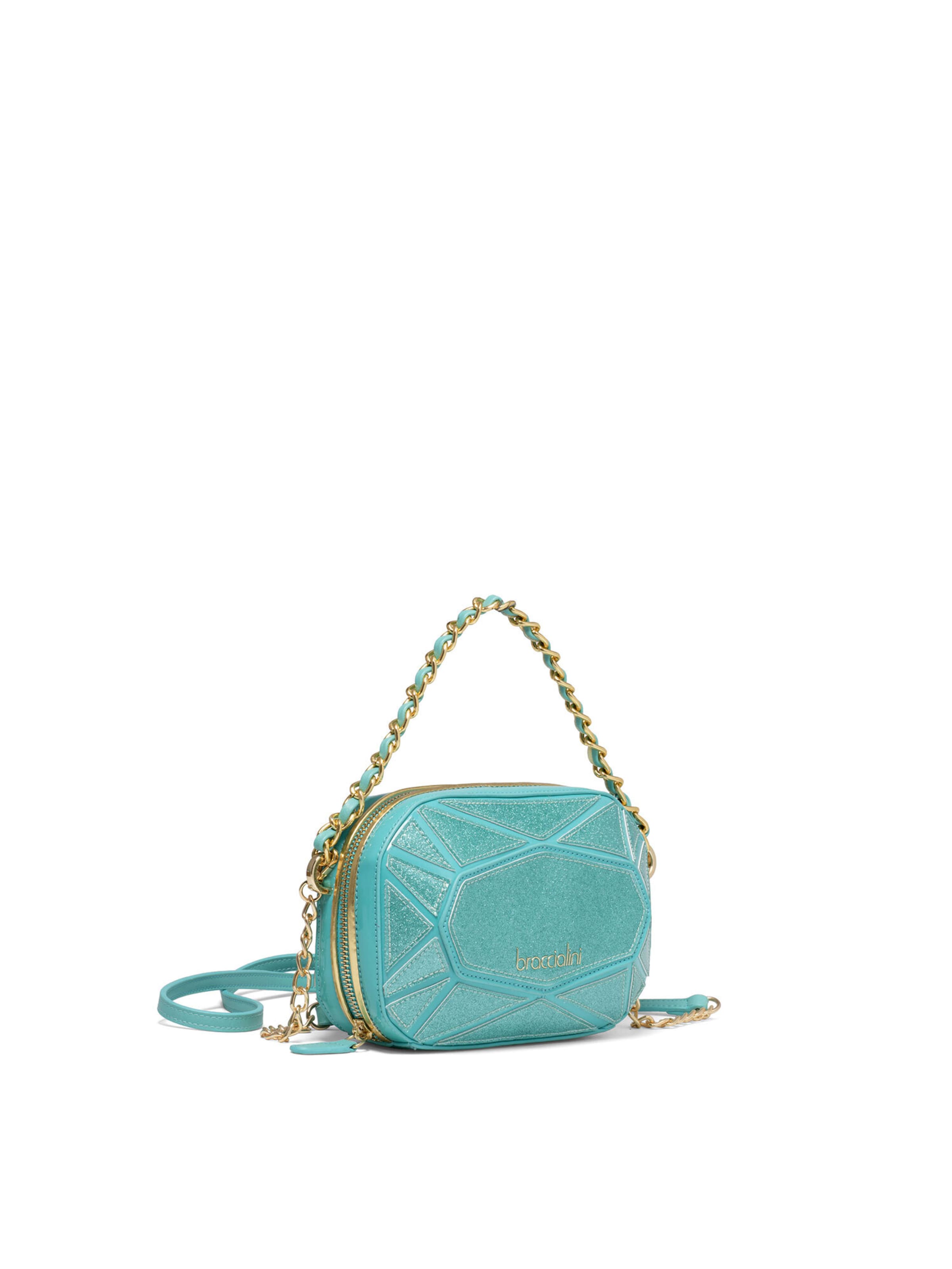 Borsa a mano di Braccialini in blu: frontale