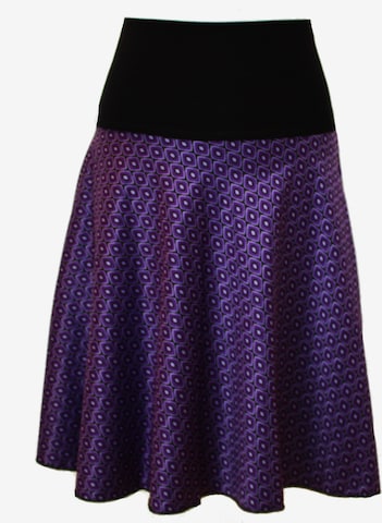 dunkle design Rock 'Punta' in Lila: Vorderseite