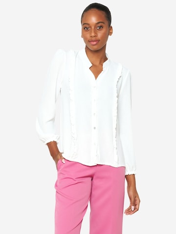 LolaLiza - Blusa en blanco: frente