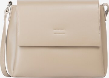 RISA Crossbody Bag in Beige: front