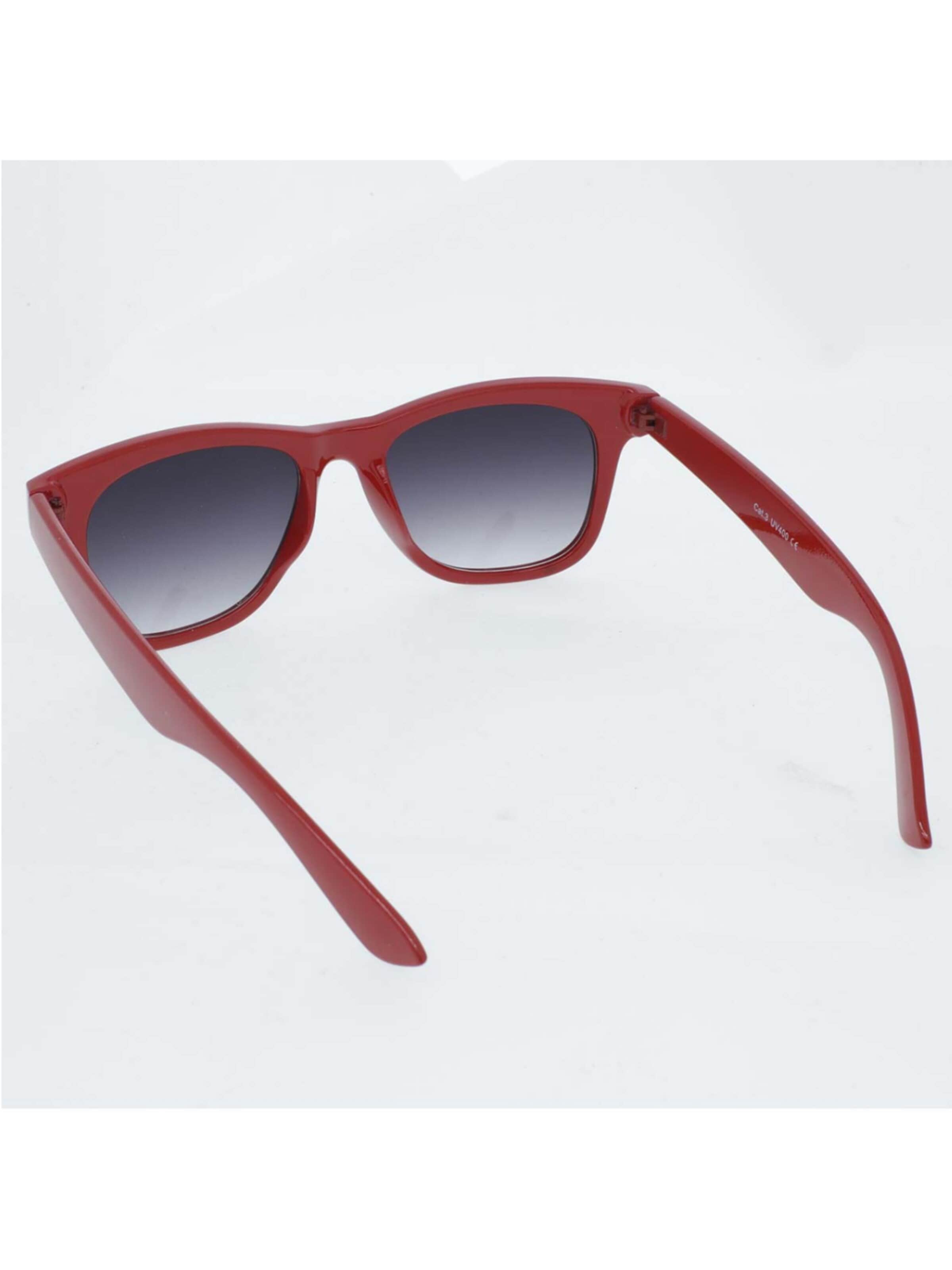 Lunettes de soleil 'Nerd Sonnenbrillen' VEYREY en rouge