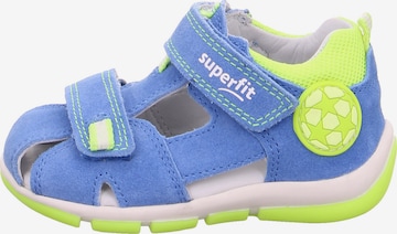 SUPERFIT Отворени обувки 'FREDDY' в синьо