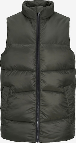 Gilet Jack & Jones Junior en vert : devant