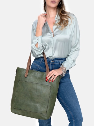 Herling Shopper 'Poussin' in Green