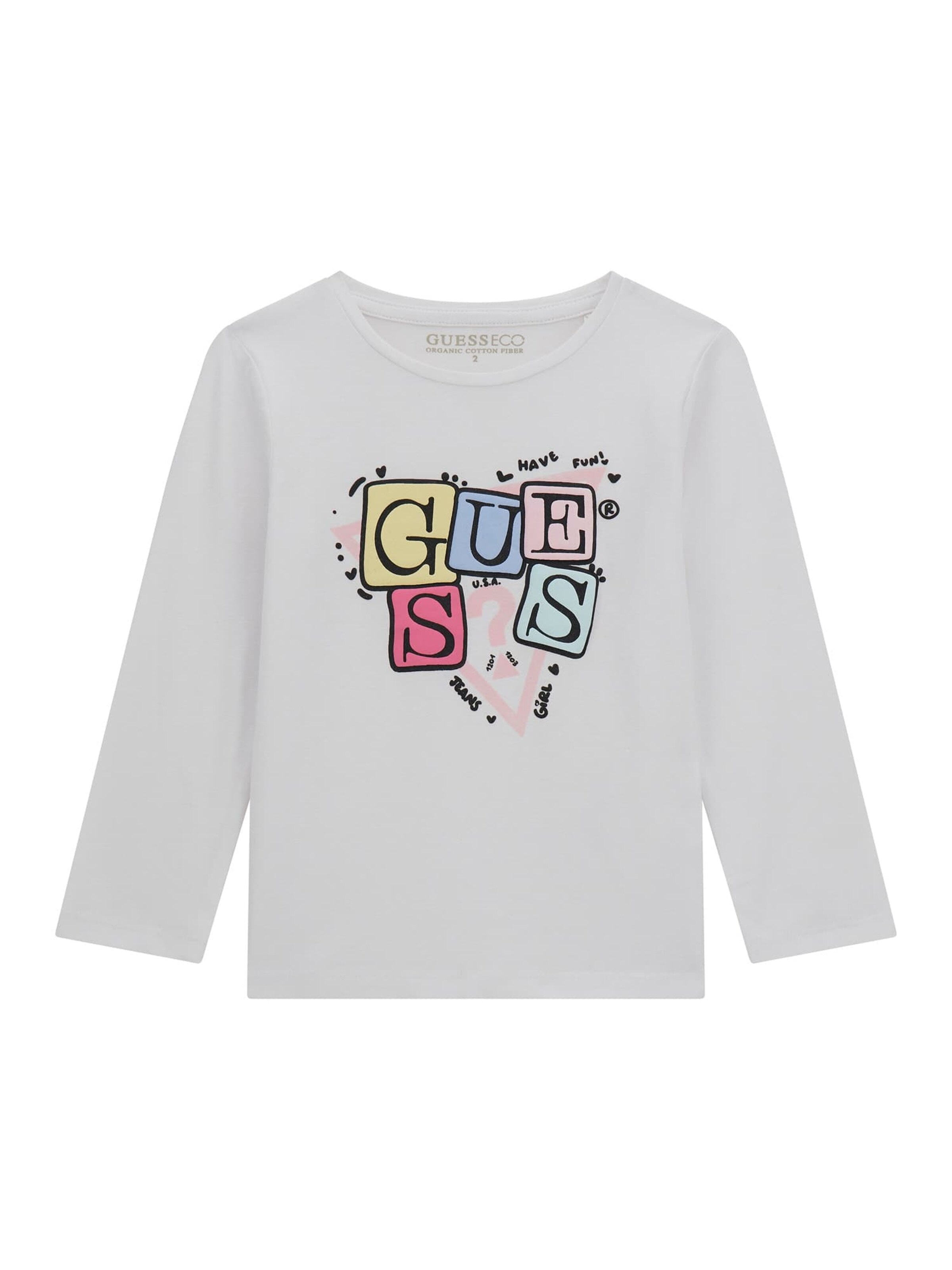 GUESS Shirt in White: front