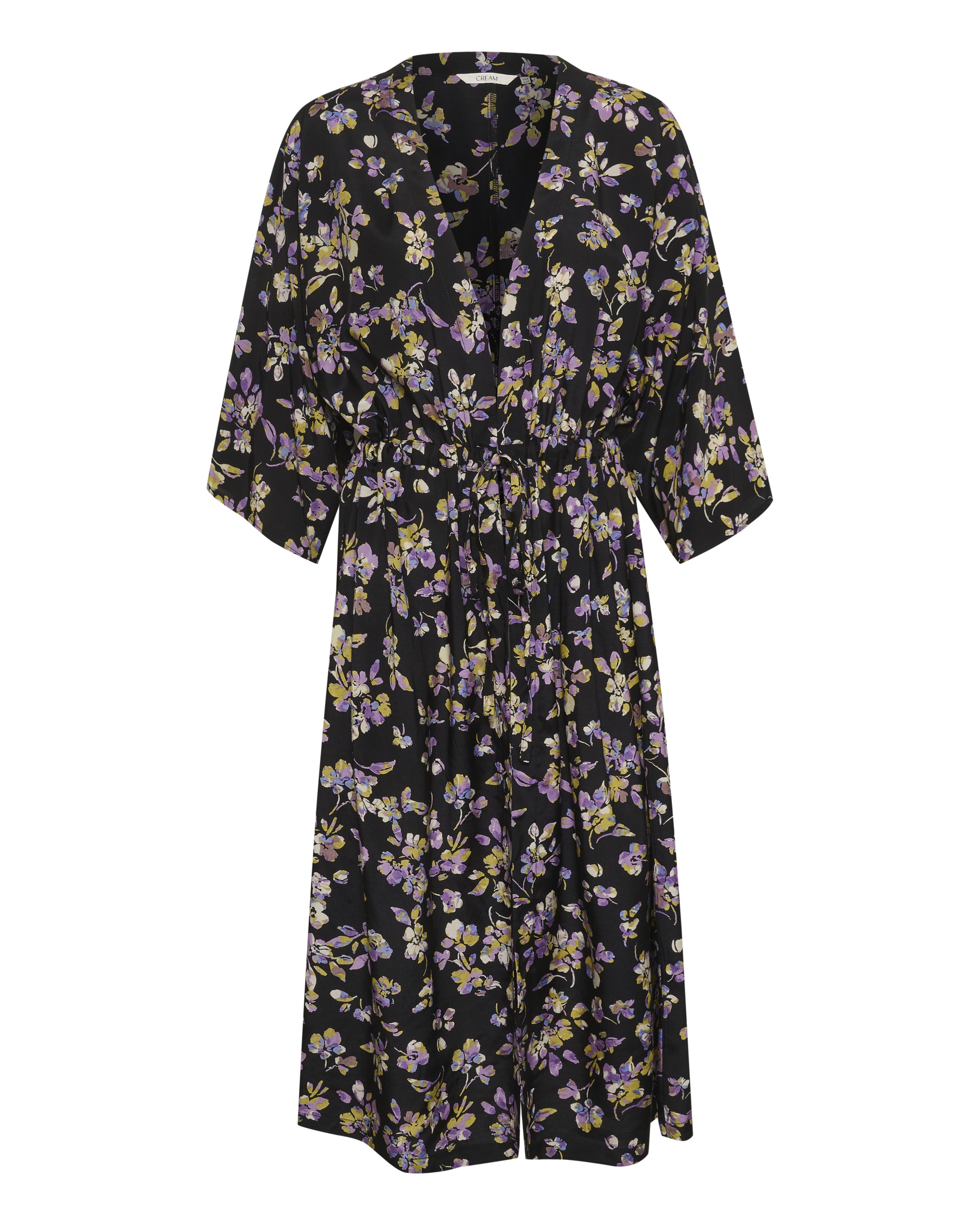 melns Cream Kimono 'Emmelia': no priekšpuses