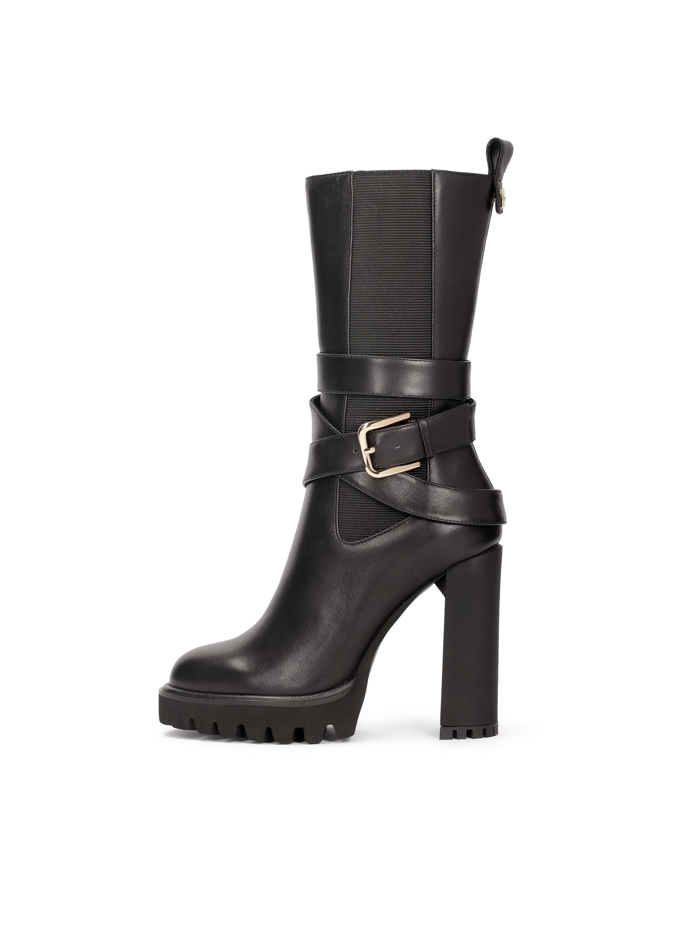 Kazar Laarzen in Zwart: voorkant