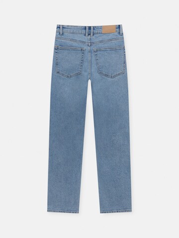 Pull&Bear Regular Jeans in Blau