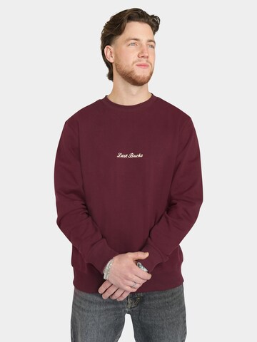 Pull-over 'Last Bucks | Wave Sweater' Last Bucks en rouge