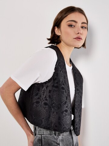 Haut ' ' Apricot en noir