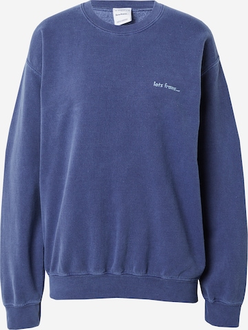 iets frans Sweatshirt in Blauw: voorkant