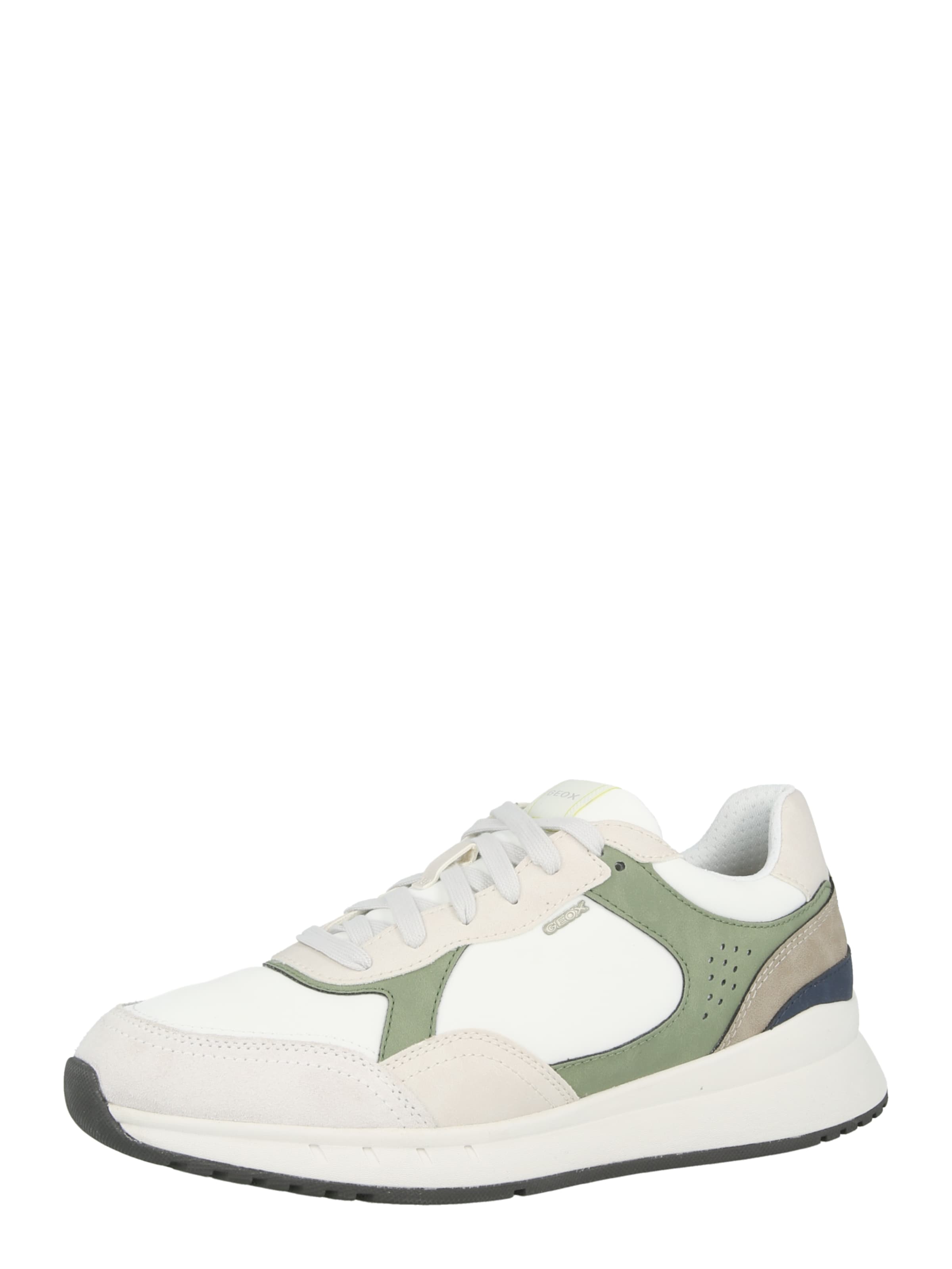 GEOX Madalad ketsid 'BRANTHON', värv valge: eest vaates