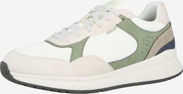 Sneaker bassa 'BRANTHON' di GEOX in bianco: frontale