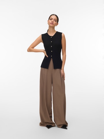 VERO MODA - Chaleco de punto 'VMSABA' en negro