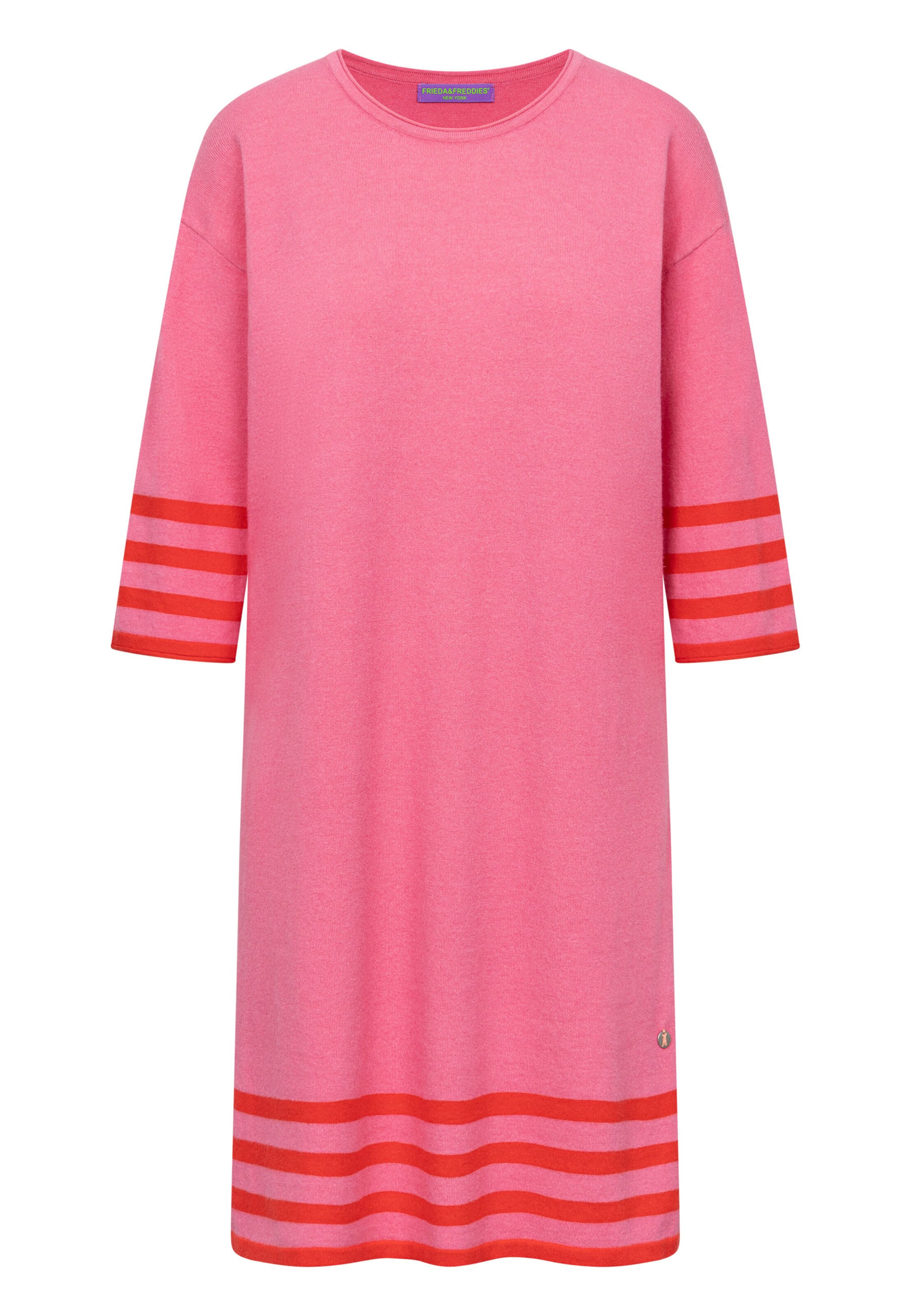 Frieda & Freddies NY Kleid in Pink: Vorderseite