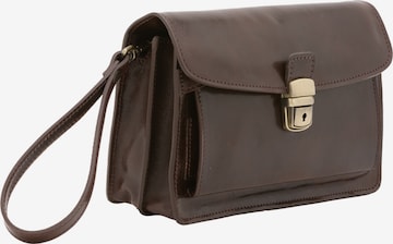 Borsa a tracolla di Viola Castellani in marrone: frontale