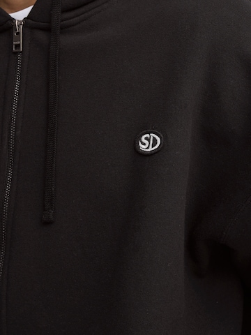 !Solid - Sudadera con cremallera 'SDVARRO' en negro