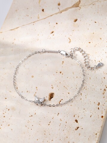 Hey Happiness Bracelet 'Gem Wings' in Silver