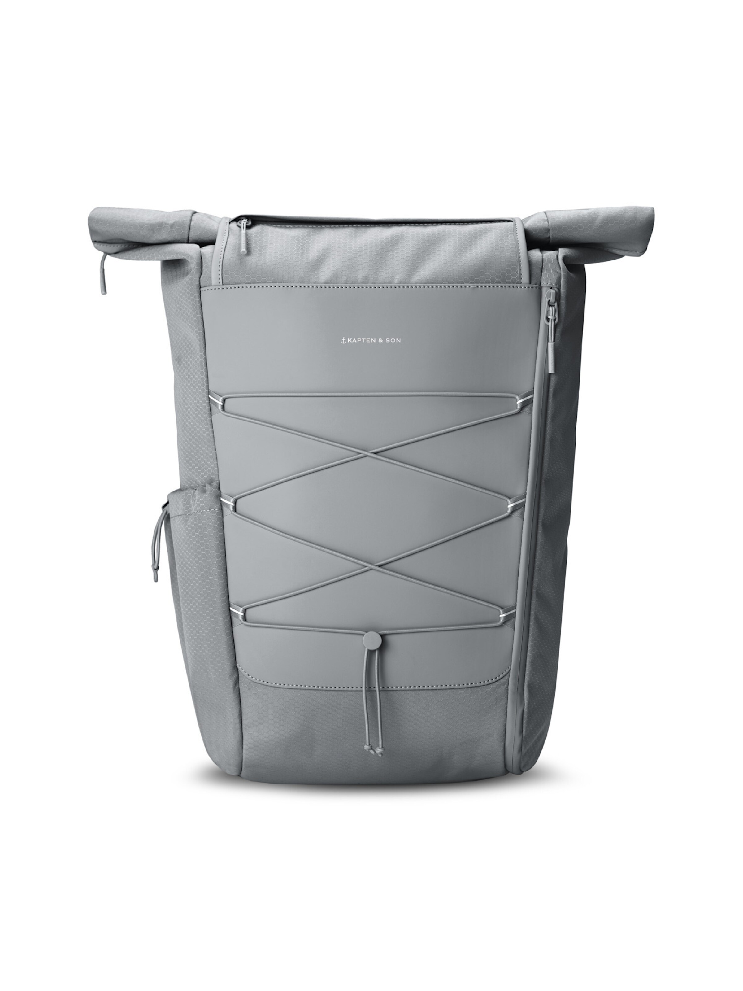 Kapten & Son Rucksack 'Banff'‌‌‌‌‌‌‌‌ in Grau: Vorderseite