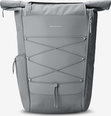 Kapten & Son Rucksack 'Banff' in Grau: Vorderseite