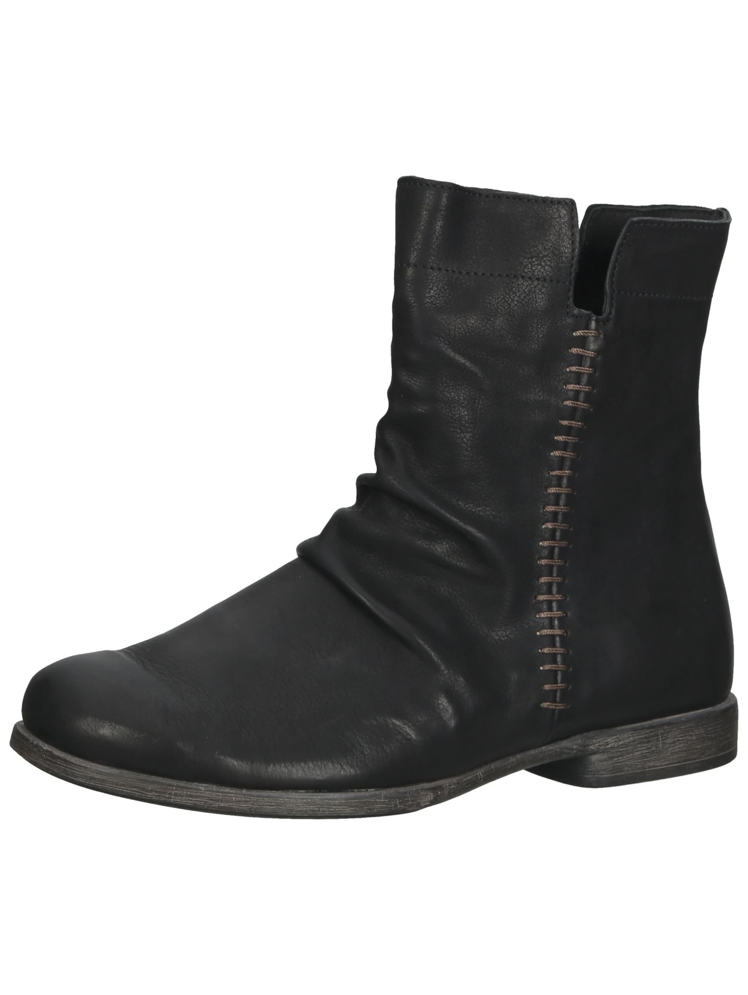 Bottines 'Agrat' THINK! en noir : devant