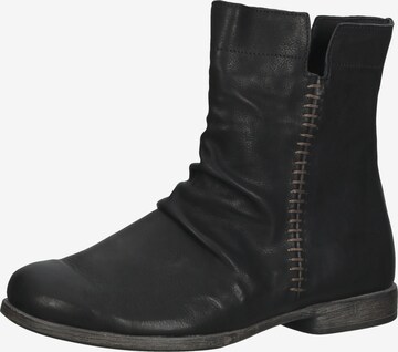 THINK! Ankle Boots in Black: front
