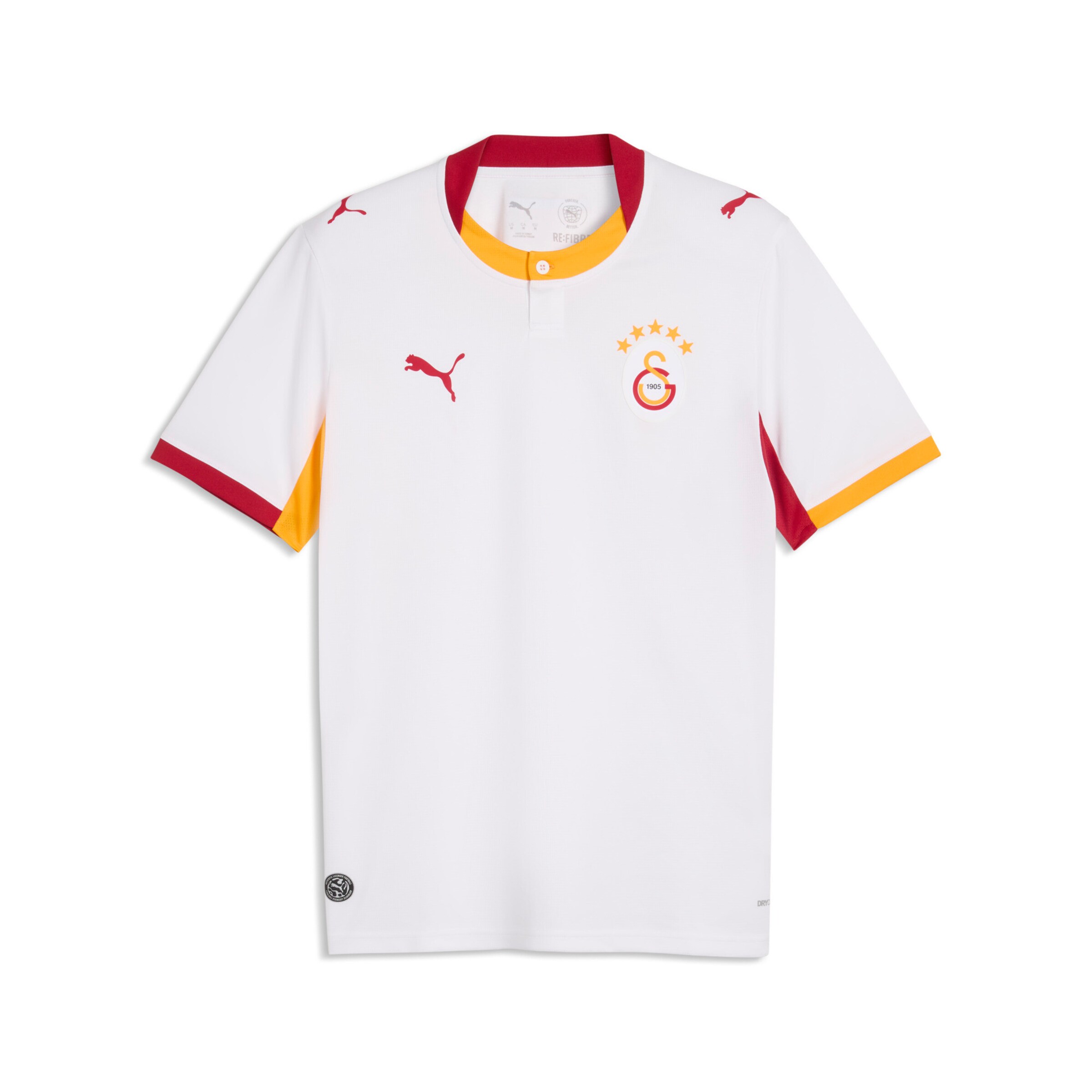 PUMA Regular Fit Fußballtrikot in Weiß: Vorderseite
